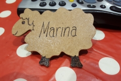 Personalised "Sheep" Badge